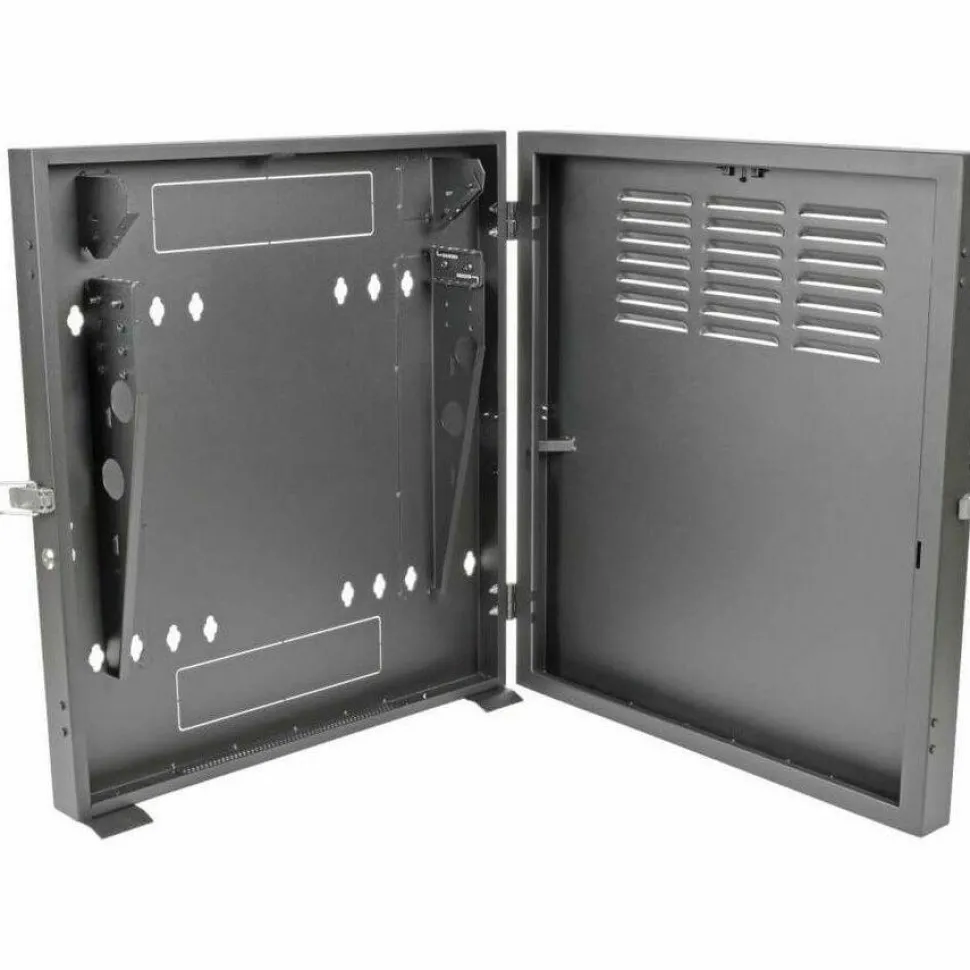 Tripp Lite by Eaton SmartRack 2U Low-Profile Vertical-Mount Switch-Depth Wall-Mount Rack Enclosure Cabinet