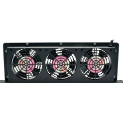 Tripp Lite by Eaton SmartRack 1U Fan Tray 3 120V High-Performance Fans 210 CFM 5-15P Plug