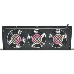 Tripp Lite by Eaton SmartRack 1U Fan Tray 3 120V High-Performance Fans 210 CFM 5-15P Plug