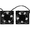 Tripp Lite by Eaton SmartRack Wall-Mount Roof Fan Kit - 2-120V high-performance fans; 210 CFM; 5-15P plug