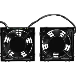Tripp Lite by Eaton SmartRack Wall-Mount Roof Fan Kit - 2-120V high-performance fans; 210 CFM; 5-15P plug