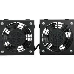 Tripp Lite by Eaton SmartRack Wall-Mount Roof Fan Kit - 2-120V high-performance fans; 210 CFM; 5-15P plug