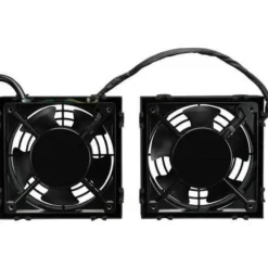 Tripp Lite by Eaton SmartRack Wall-Mount Roof Fan Kit - 2-120V high-performance fans; 210 CFM; 5-15P plug