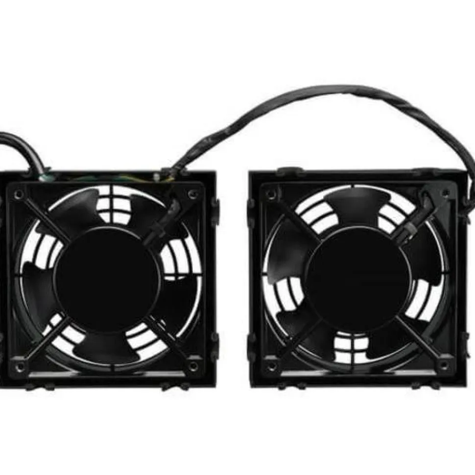 Tripp Lite by Eaton SmartRack Wall-Mount Roof Fan Kit - 2-120V high-performance fans; 210 CFM; 5-15P plug