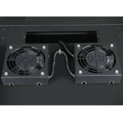 Tripp Lite by Eaton SmartRack Wall-Mount Roof Fan Kit - 2-120V high-performance fans; 210 CFM; 5-15P plug