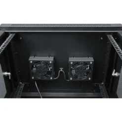 Tripp Lite by Eaton SmartRack Wall-Mount Roof Fan Kit - 2-120V high-performance fans; 210 CFM; 5-15P plug