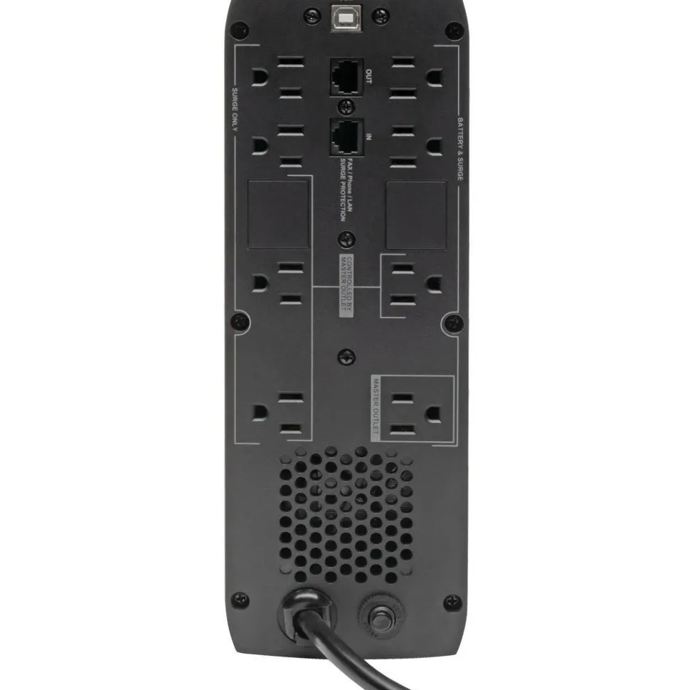 Tripp Lite by Eaton UPS Line-Interactive UPS with USB and 8 Outlets - 120V 1000VA 600W 50/60 Hz AVR ECO Series