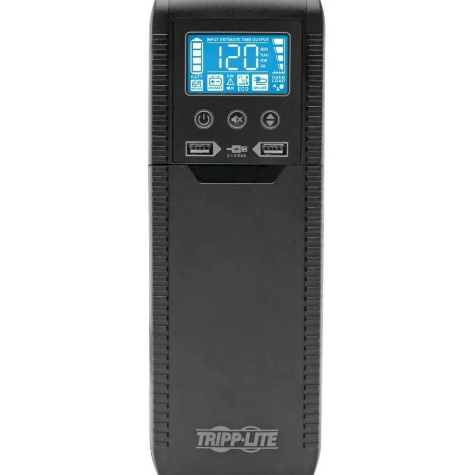 Tripp Lite by Eaton UPS Line-Interactive UPS with USB and 8 Outlets - 120V 1000VA 600W 50/60 Hz AVR ECO Series