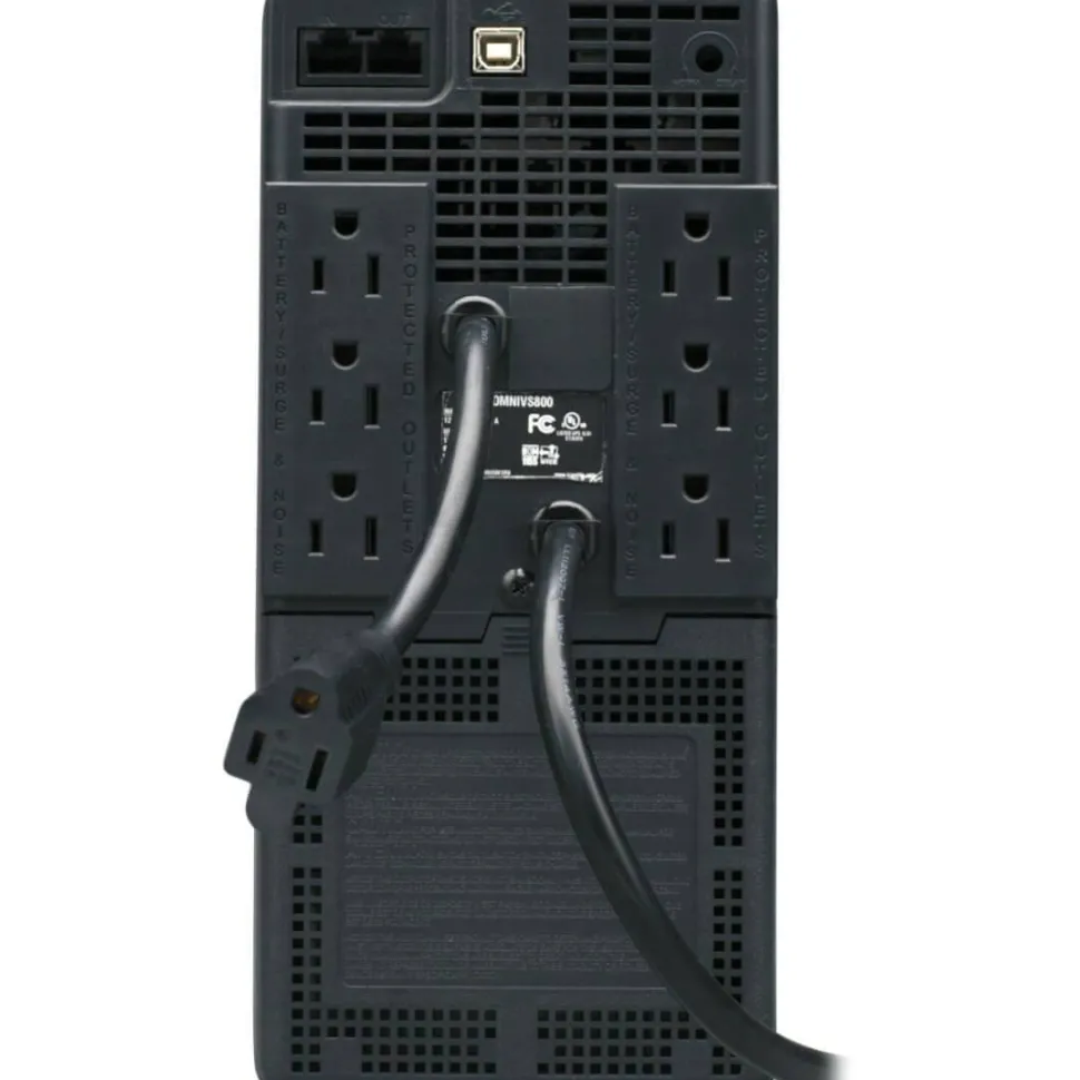 Tripp Lite by Eaton UPS OmniVS 120V 800VA 475W Line-Interactive UPS Tower USB port
