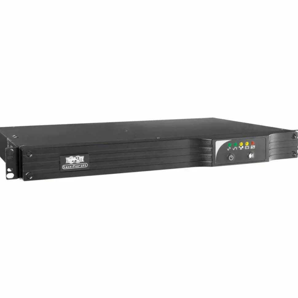 Tripp Lite by Eaton UPS 500VA 300W 120V Line-Interactive UPS 6 NEMA 5-15R Outlets USB DB9 Network Card Option 1U Rack/Tower Battery Backup