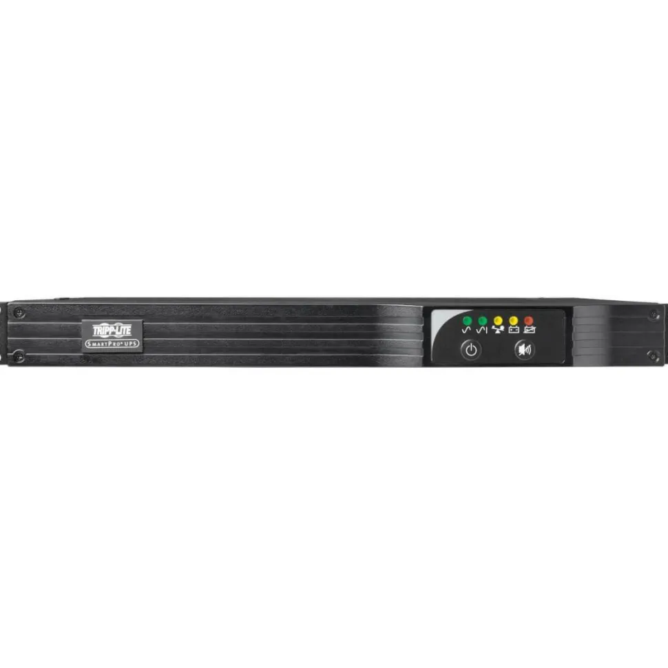 Tripp Lite by Eaton UPS 500VA 300W 120V Line-Interactive UPS 6 NEMA 5-15R Outlets USB DB9 Network Card Option 1U Rack/Tower Battery Backup