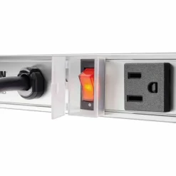 Tripp Lite by Eaton Vertical Power Strip, 8 Outlets, 15 ft Cord, Silver