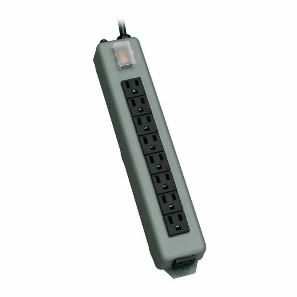Tripp Lite by Eaton Waber Industrial Power Strip 9-Outlet 15 ft. (4.57 m) Cord Accommodates 1 Transformer