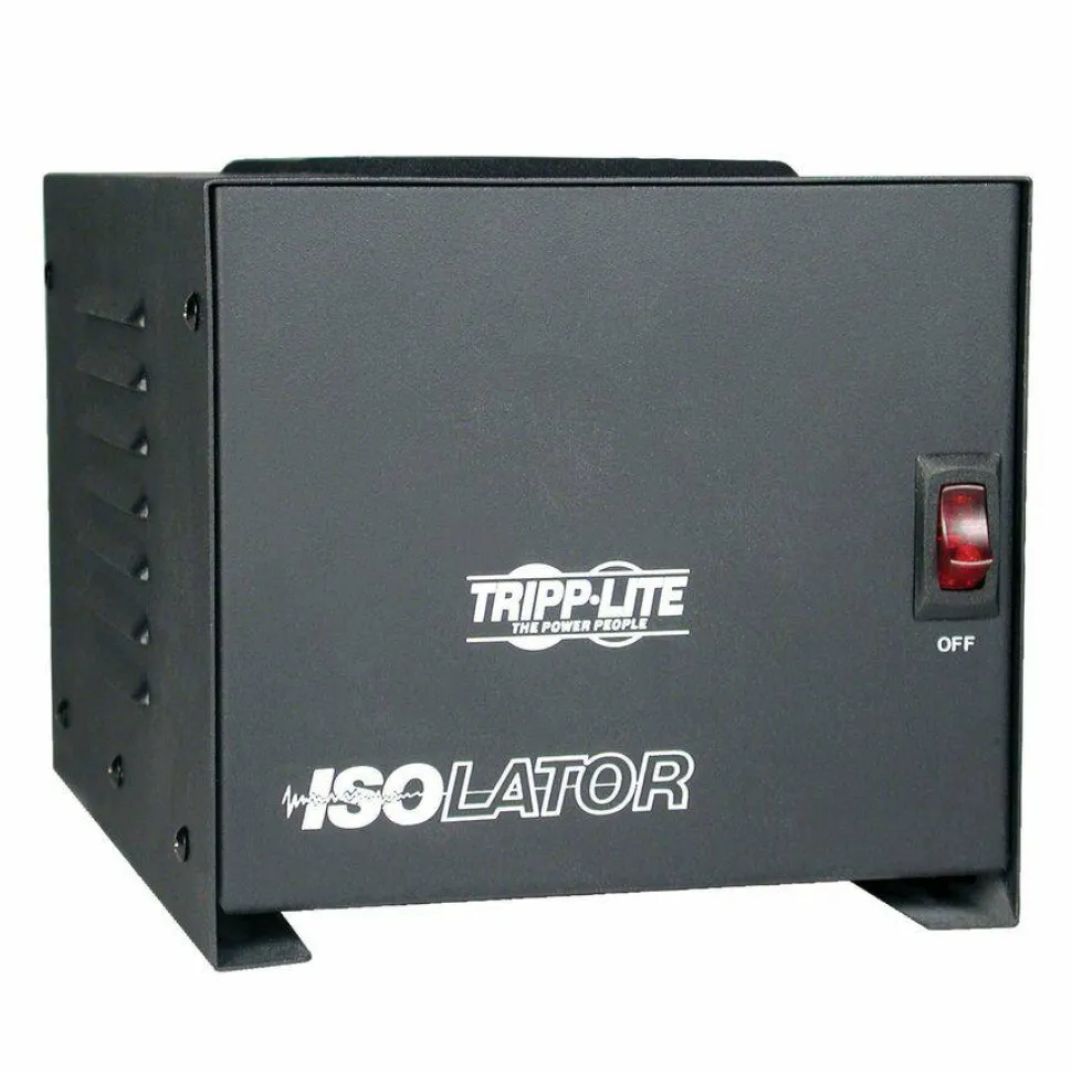 Tripp Lite by Eaton 1000W Isolation Transformer with Surge 120V 4 Outlet 6ft Cord HG TAA GSA