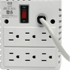 Tripp Lite by Eaton 600W 120V Power Conditioner with Automatic Voltage Regulation (AVR) AC Surge Protection 6 Outlets