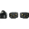 Tripp Lite by Eaton Y Splitter Power Cable NEMA 5-15P to 2x C13 - 10A 125V 18 AWG 6 ft. (1.83 m) Black