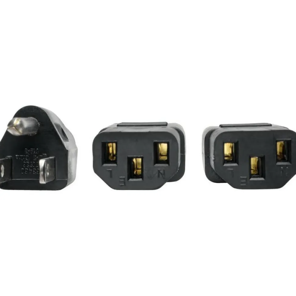 Tripp Lite by Eaton Y Splitter Power Cable NEMA 5-15P to 2x C13 - 10A 125V 18 AWG 6 ft. (1.83 m) Black
