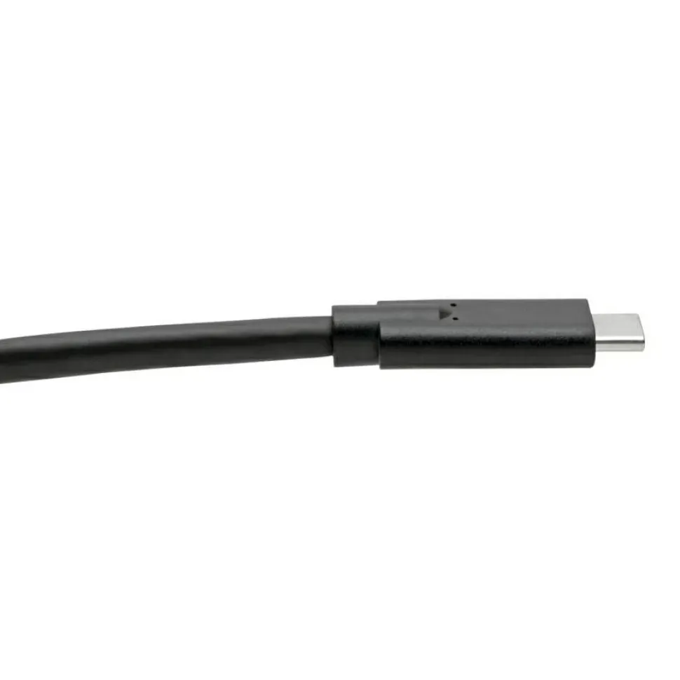 Tripp Lite USB Type C to USB C Cable USB 3.1 5A Rating 100W 5 Gbps M/M 6', Black