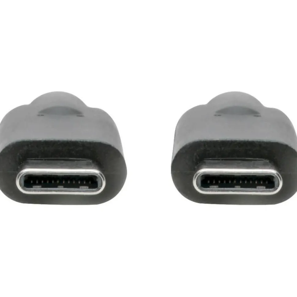 Tripp Lite USB Type C to USB C Cable USB 3.1 5A Rating 100W 5 Gbps M/M 6', Black