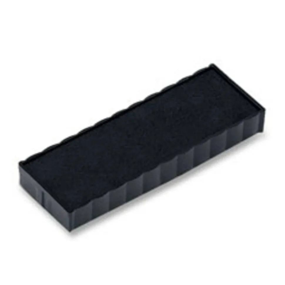 Trodat E4817 Stamp Replacement Pad - Black Ink - Plastic - 1 Each