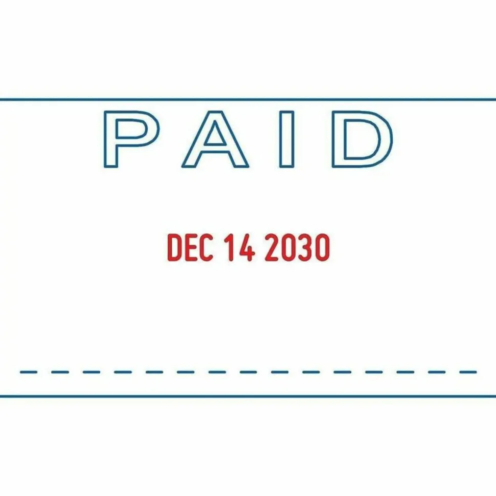 Trodat Received Date Stamp