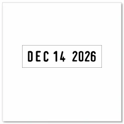 Trodat 4820 Self-Inking Stamp, Date Only, 3/8
