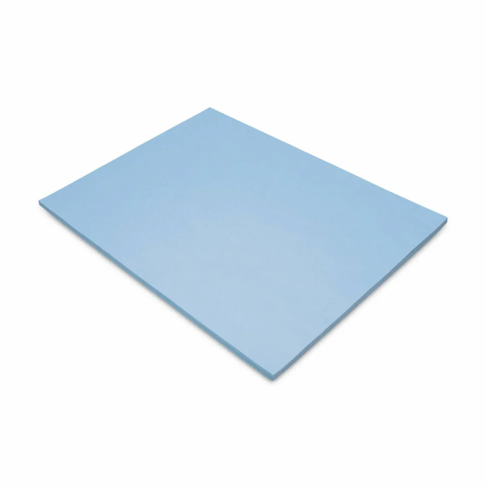 Tru-Ray Construction Paper, 50% Recycled, 18" x 24", Sky Blue, Pack Of 50