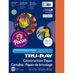 Tru-Ray Construction Paper, 50% Recycled, 9