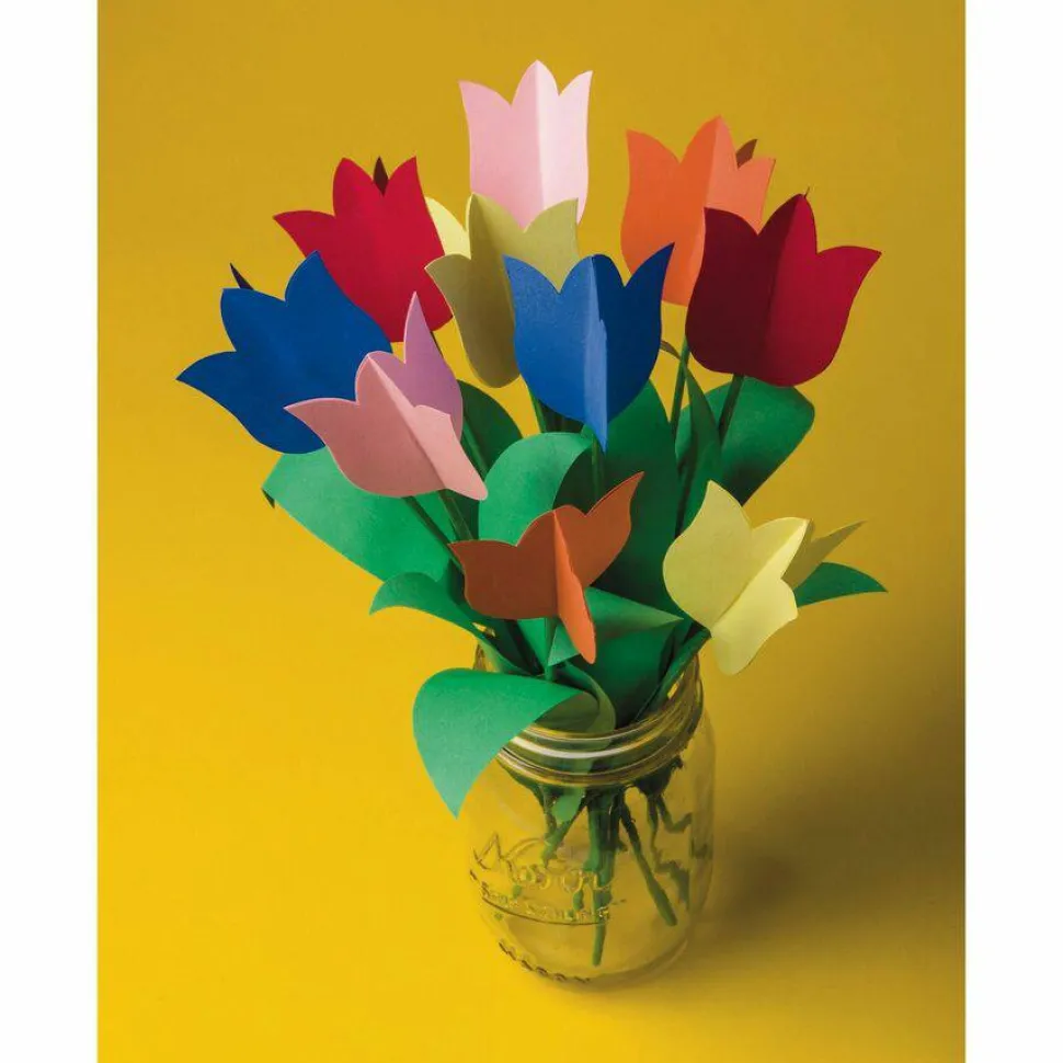 Tru-Ray Construction Paper, 50% Recycled, Assorted Colors, 18" x 24", Pack Of 50
