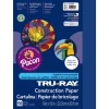 Tru-Ray Construction Paper, 50% Recycled, 9" x 12", Royal Blue, Pack Of 50