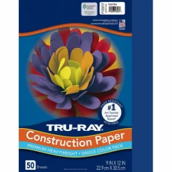Tru-Ray Construction Paper, 50% Recycled, 9