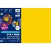 Tru-Ray Construction Paper, 50% Recycled, 12" x 18", Yellow, Pack Of 50