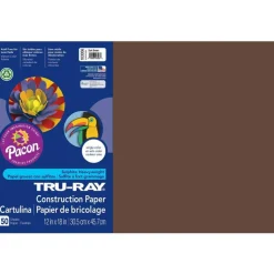 Tru-Ray Construction Paper, 50% Recycled, 12