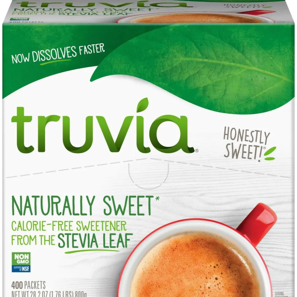Truvia Sweetener Packets - Natural Sweetener - 400/Carton