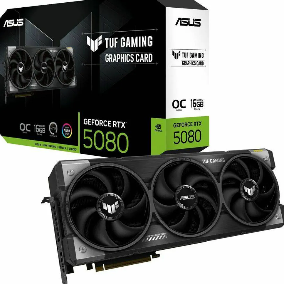 TUF NVIDIA GeForce RTX 5080 Graphic Card - 16 GB GDDR7