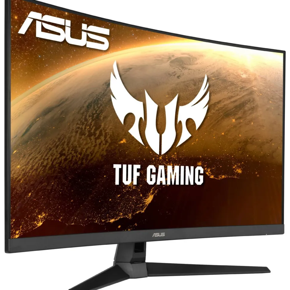 TUF VG32VQ1B 32" Class WQHD Curved Screen Gaming LCD Monitor - 16:9 - Black