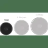 TUL Discbound Notebook Expansion Discs, 1", Black, Pack Of 12