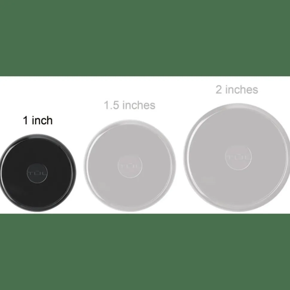 TUL Discbound Notebook Expansion Discs, 1", Black, Pack Of 12