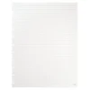 TUL Discbound Notebook Refill Pages, Letter Size, Graph Ruled, 50 Sheets, White