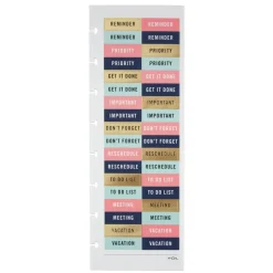 TUL Discbound Notebook Sticker Sheets, 3