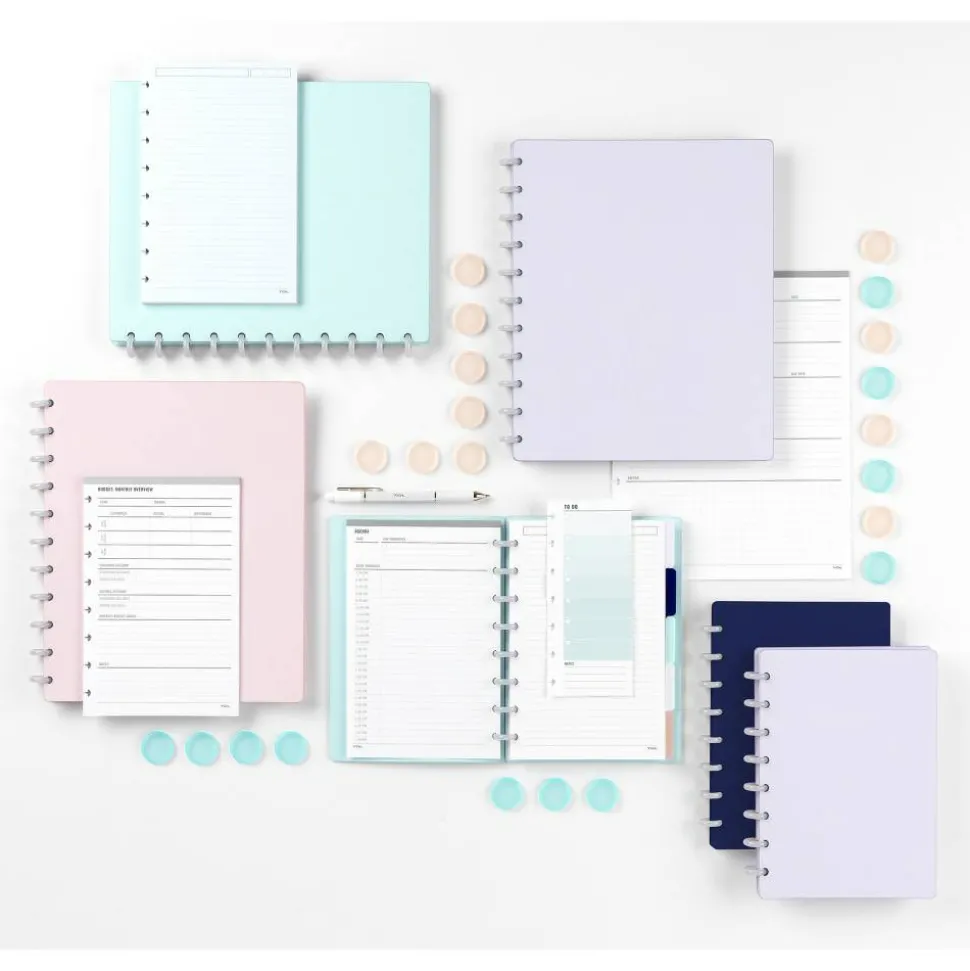 TUL Discbound Notebook Task Pads, To Do Pack, 3" x 7-1/2", 50 Sheets, Mint