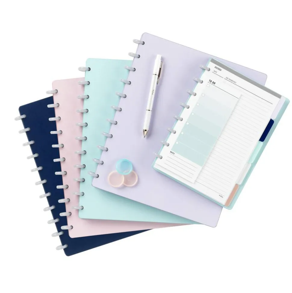 TUL Discbound Notebook Task Pads, To Do Pack, 3" x 7-1/2", 50 Sheets, Mint