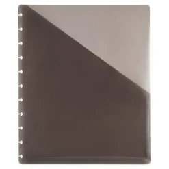 TUL Discbound Pocket Dividers, Letter Size, Gray, Pack Of 2