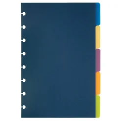 TUL Discbound Tab Dividers, Junior Size, Assorted Colors