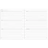 TUL Discbound Undated Weekly/Monthly Refill Pages, Letter Size, 68 Sheets, Undated Calendar