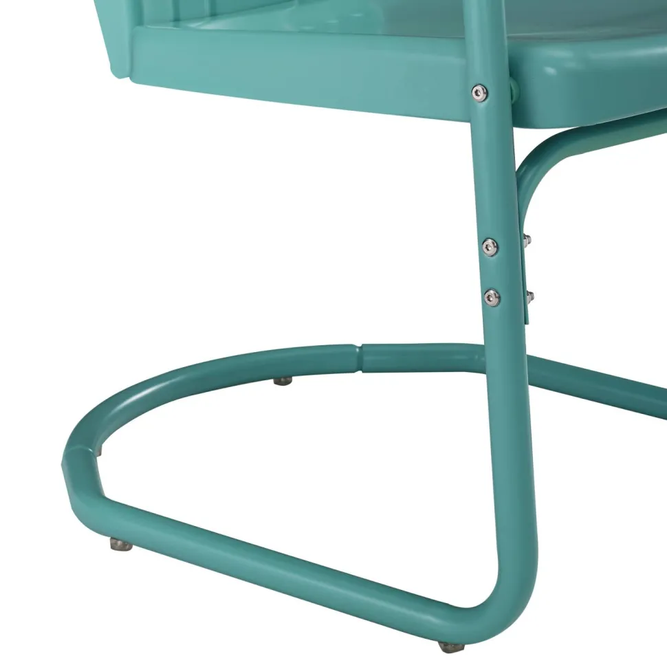 Tulip 3Pc Outdoor Metal Bistro Set