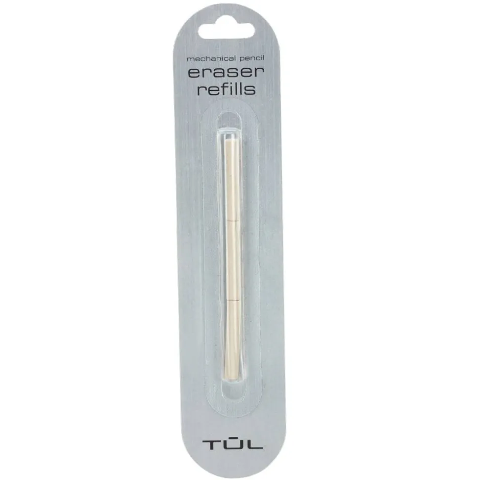 TUL Mechanical Pencil Eraser Refills, White, Pack Of 3 Refills