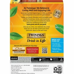 Twinings Earl Grey Tea, Keurig K-Cup Pods, 24/Box