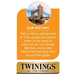 Twinings Lemon & Ginger Herbal Tea Bags, 25/Box