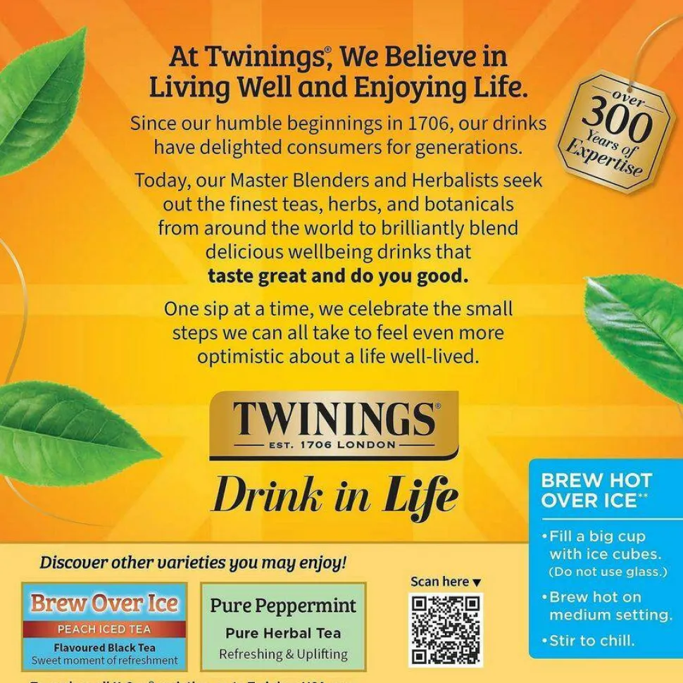 Twinings of London Lemon & Ginger Herbal Tea K-Cup